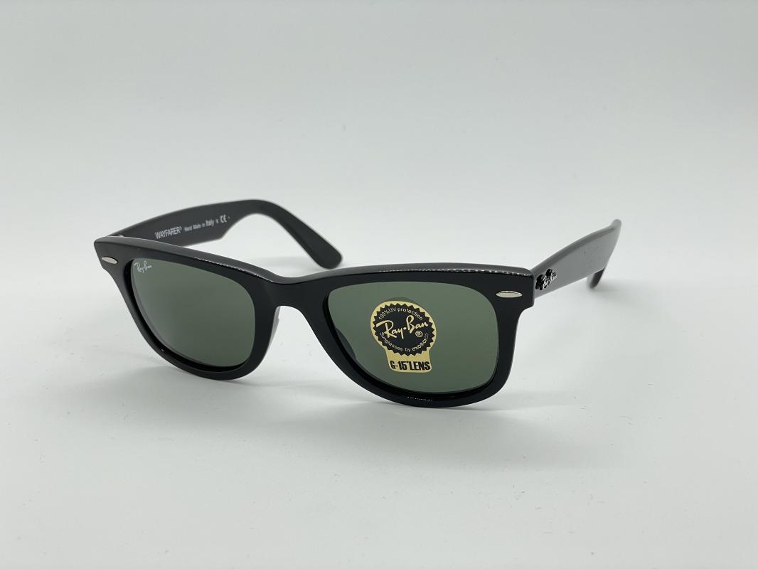 Ray-Ban Wayfarer 2140 901 Black-Green Güneş Gözlüğü