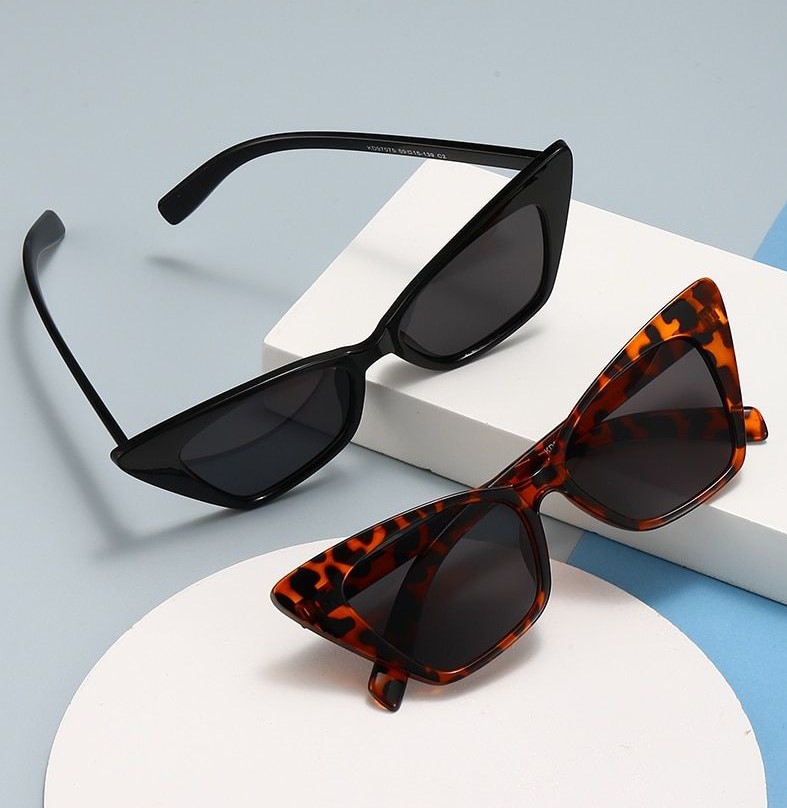 Retro Cat-Eye Model UV 400 Güneş Gözlüğü A-37859
