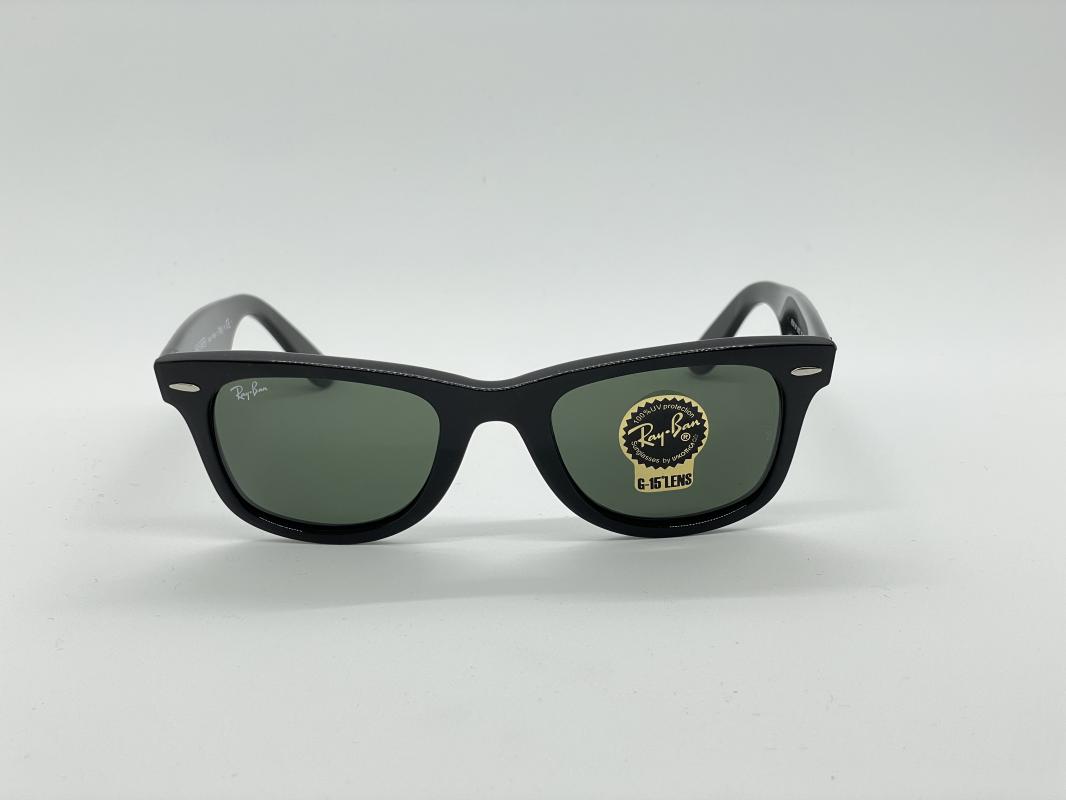Ray-Ban Wayfarer 2140 901 Black-Green Güneş Gözlüğü
