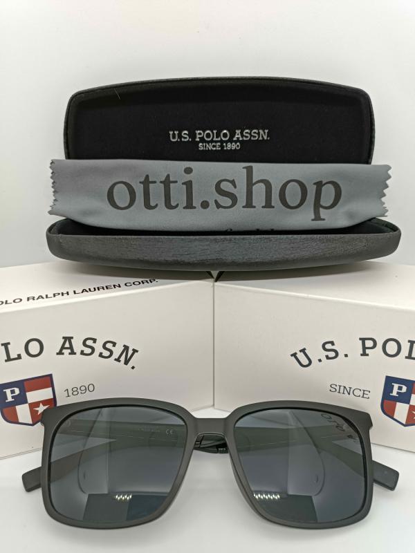 U.S. POLO ASSN. Güneş Gözlüğü 100% UV Korumalı - USS0046.55.Siyah