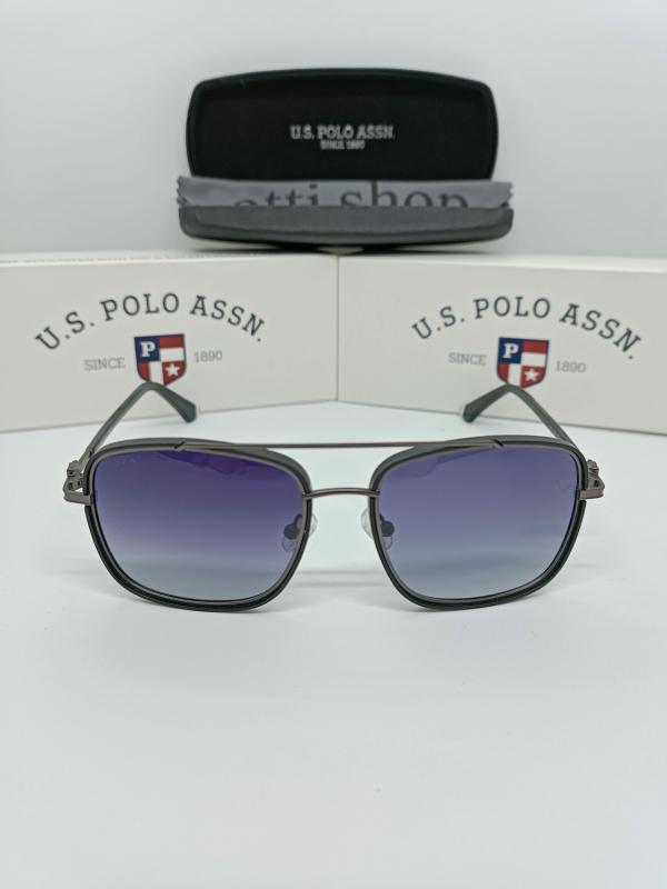 U.S. POLO ASSN. Güneş Gözlüğü 100% UV Korumalı - USS0090.55.Siyah