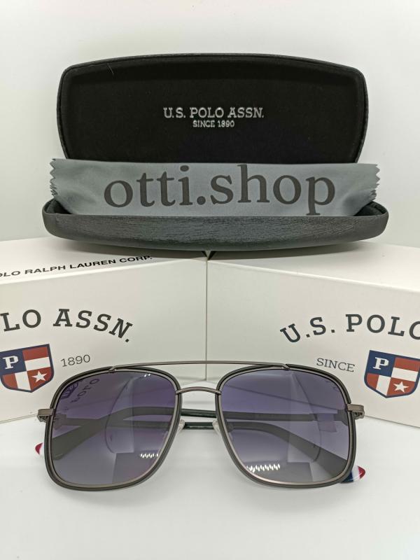 U.S. POLO ASSN. Güneş Gözlüğü 100% UV Korumalı - USS0090.55.Siyah