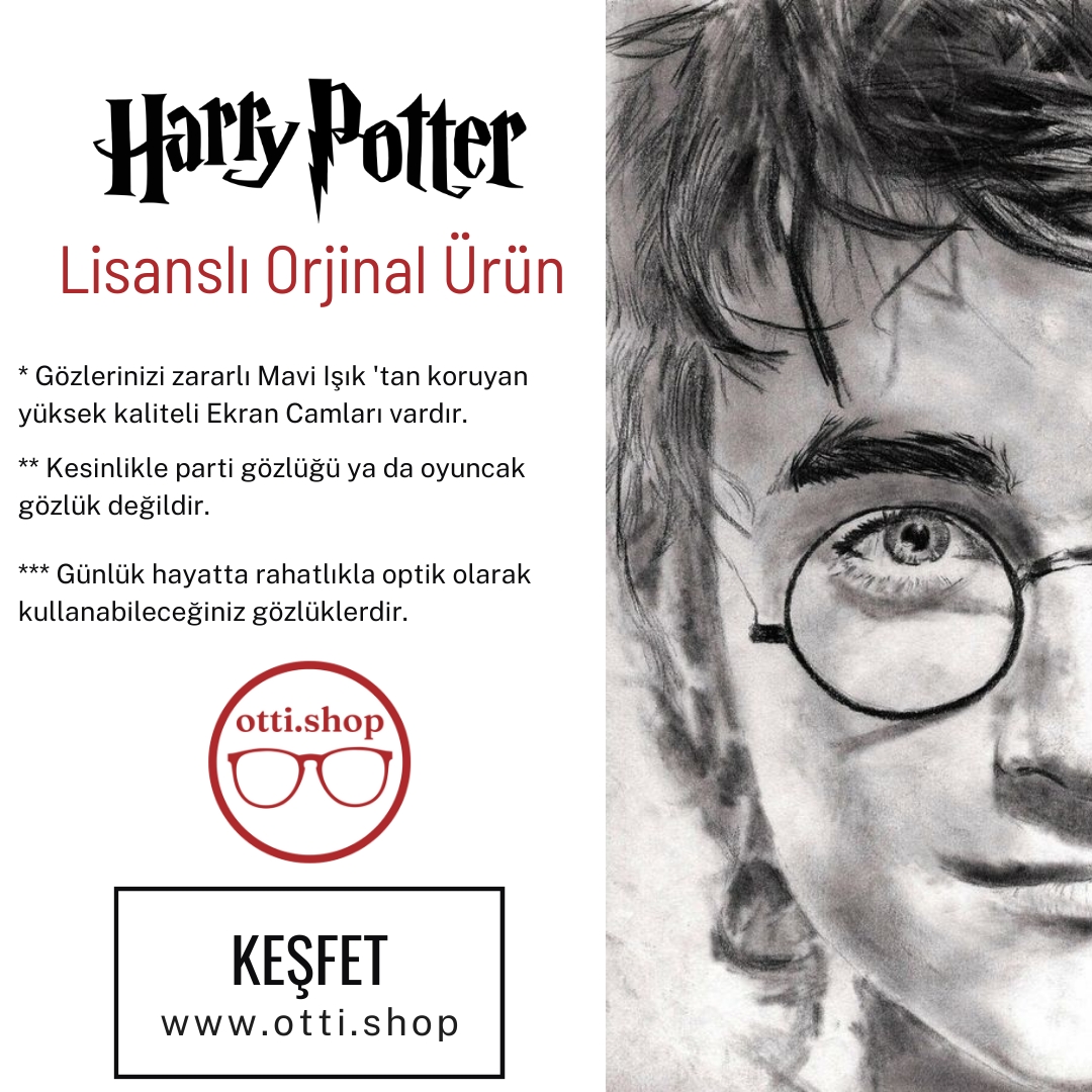 Harry Potter - Lisanslı Orjinal - Mavi Işık Koruyucu Gözlük