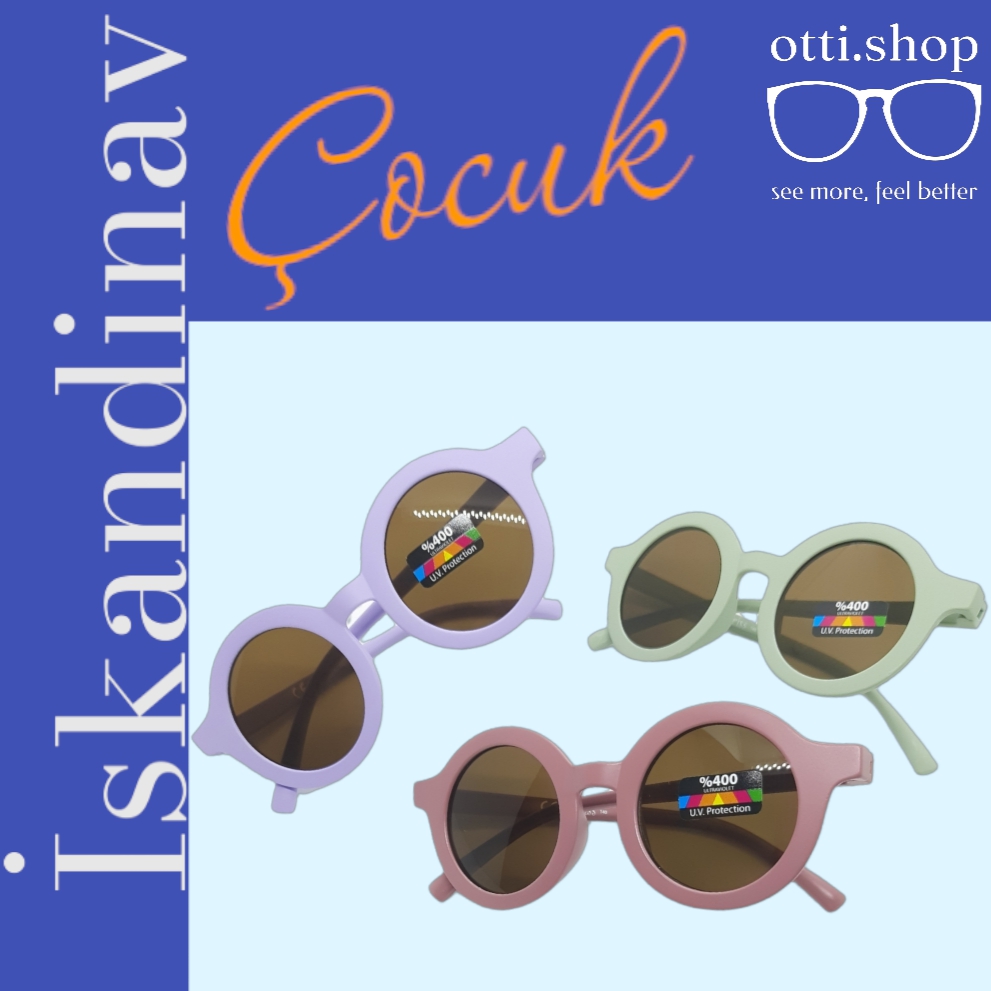otti.shop%20İskandinav%20UV400%20Çocuk%20Güneş%20Gözlüğü%20A6322
