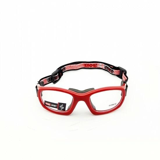Steel Sport Marka Bandajlı Sporcu Gözlükleri - Force SS-FS C05 [Parlak Metalik Kırmızı] - Kırmızı