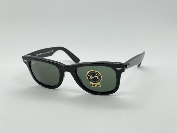 Ray-Ban Wayfarer 2140 901 Black-Green Güneş Gözlüğü