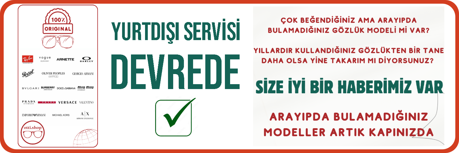 Yurtdışı Servisi Devrede !